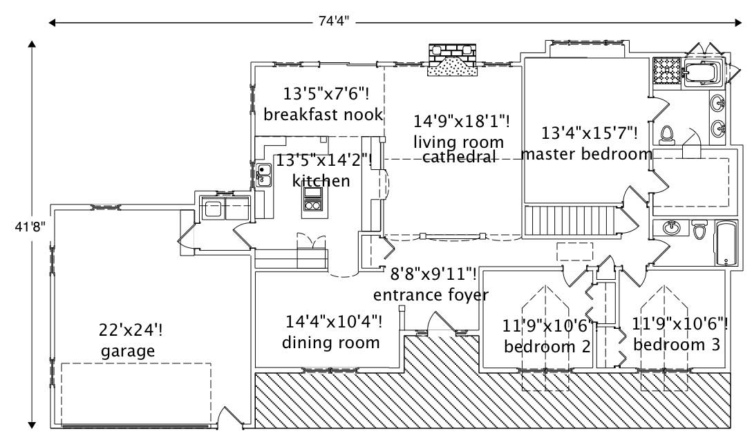 Floor Plan First Story