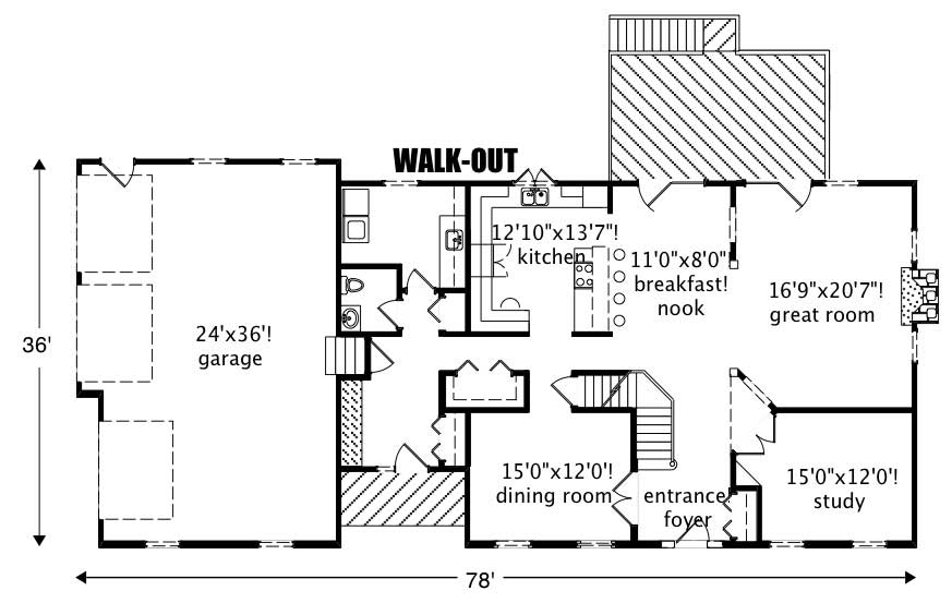 Floor Plan First Story