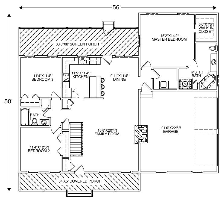 Floor Plan First Story