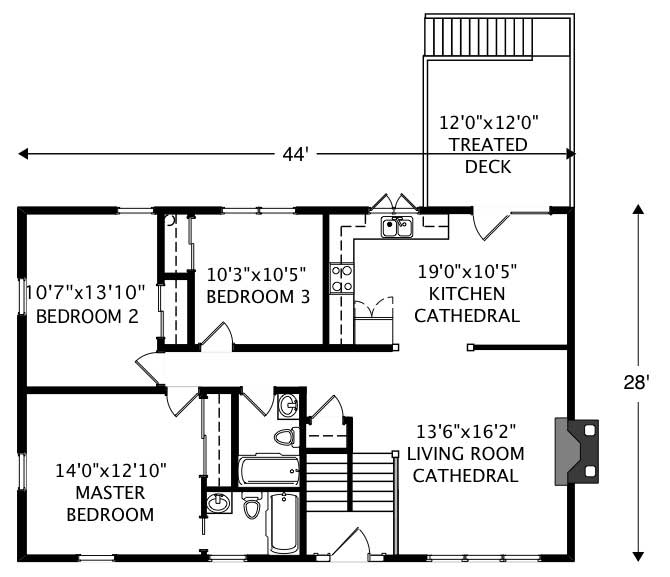 Floor Plan First Story