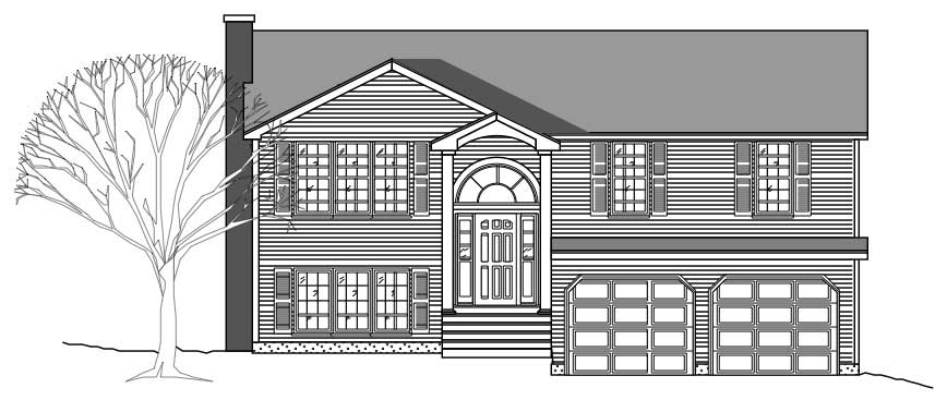 3-Bedroom, 1781 Sq Ft Country House Plan - 110-1109 - Front Exterior