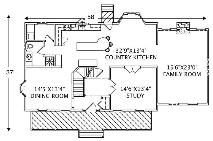 Floor Plan First Story