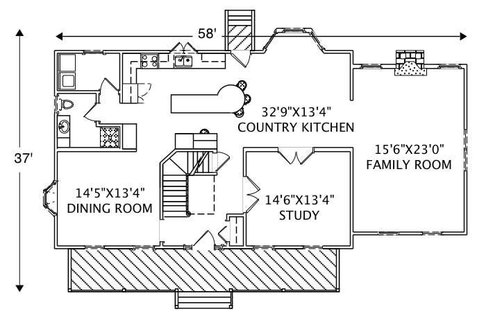 Floor Plan First Story