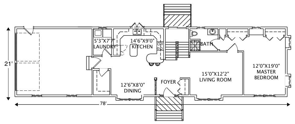 Floor Plan First Story