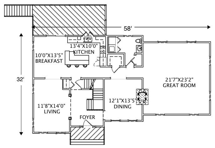 Floor Plan First Story