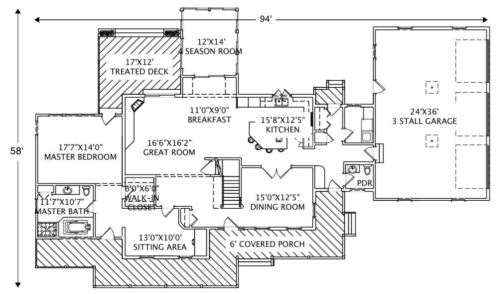 Floor Plan First Story