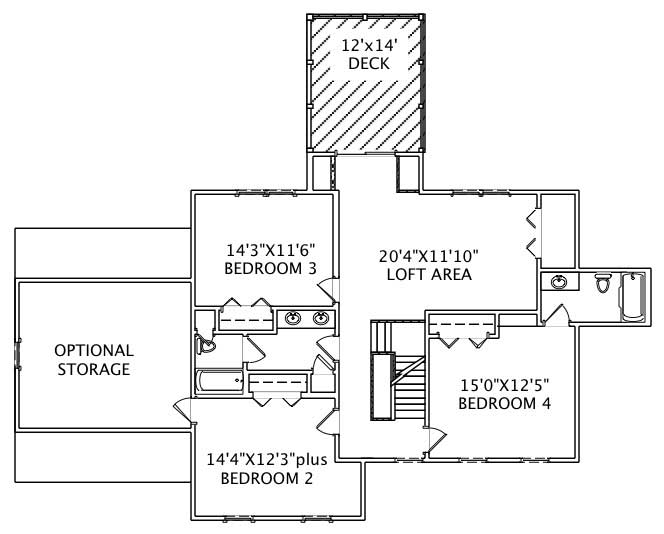 Floor Plan Second Story