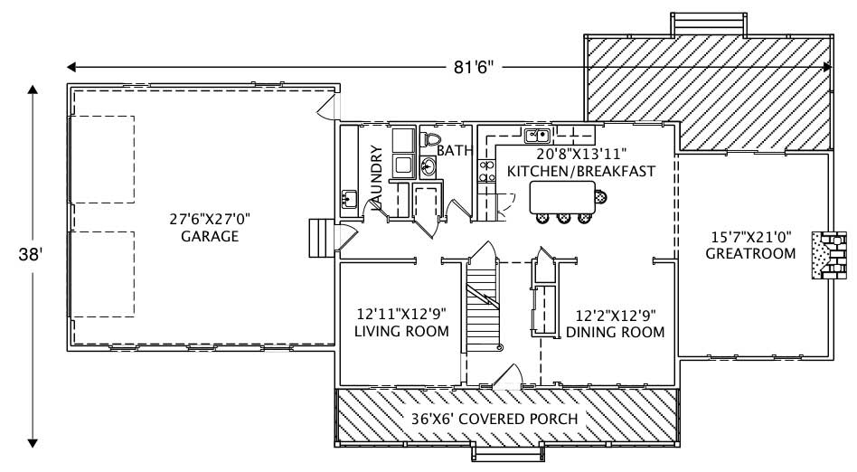 Floor Plan First Story