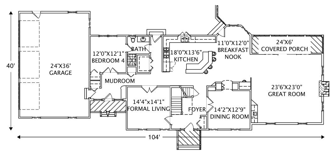Floor Plan First Story