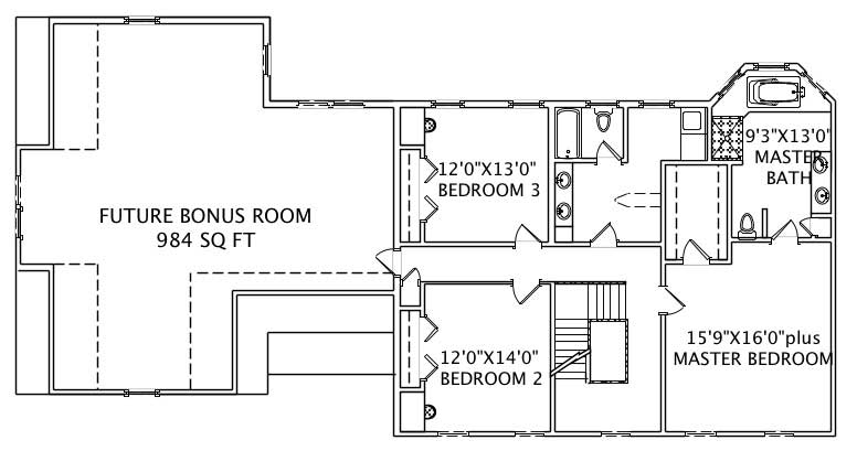 Floor Plan Second Story