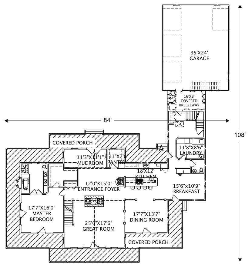 Floor Plan First Story