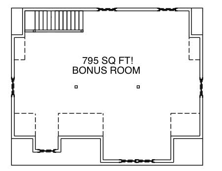 Floor Plan Bonus Room