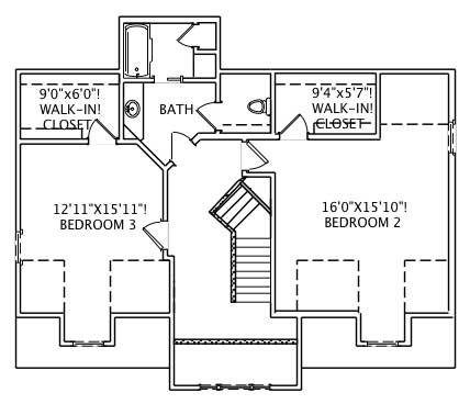Floor Plan Second Story