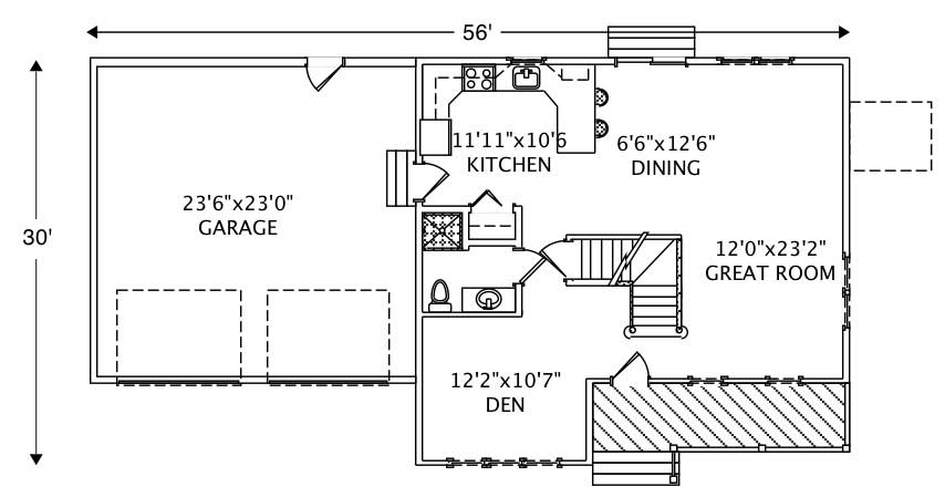 Floor Plan First Story