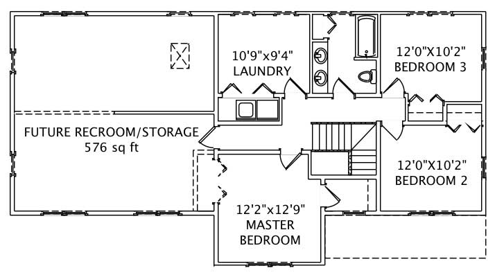 Floor Plan Second Story