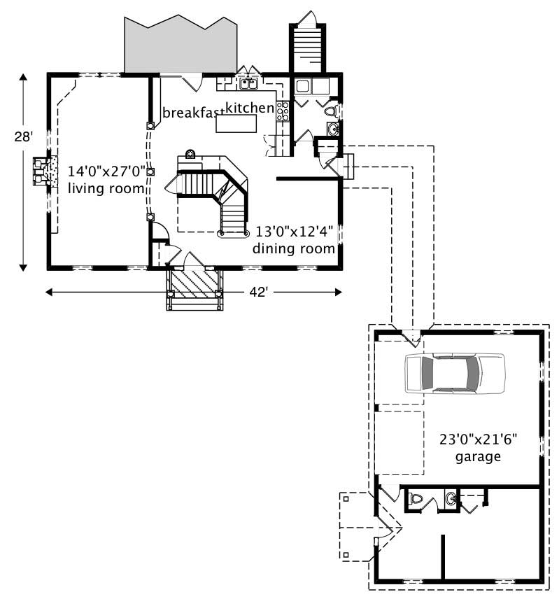 Floor Plan First Story