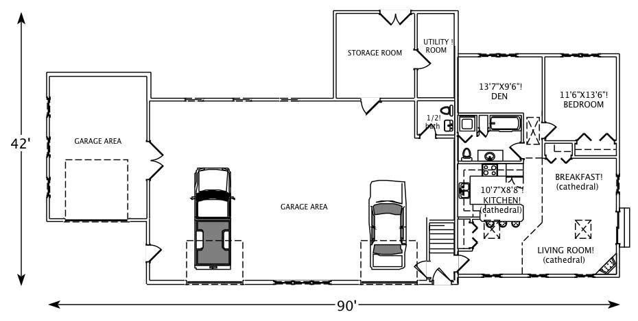 Floor Plan First Story