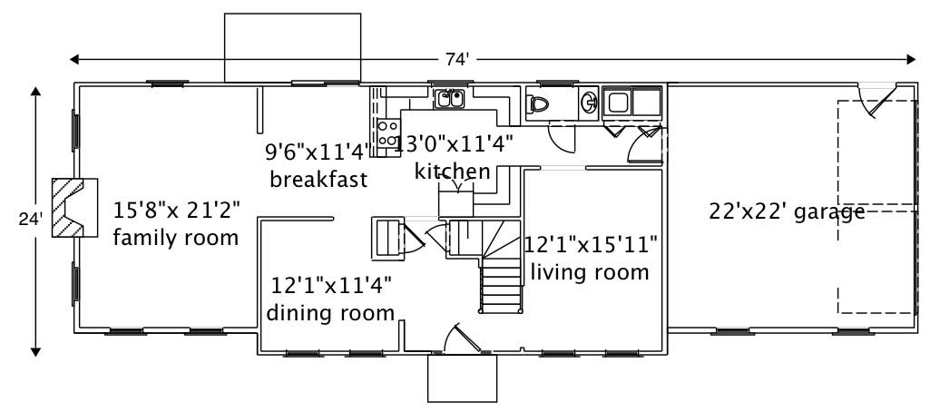 Floor Plan First Story