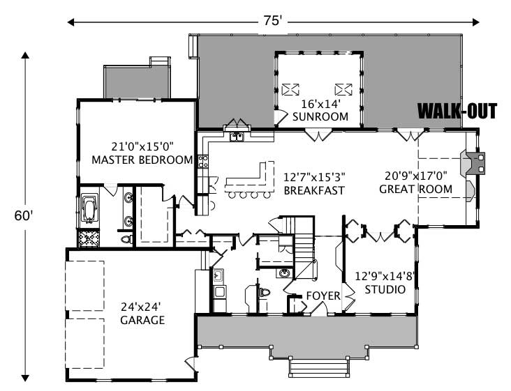 Floor Plan First Story