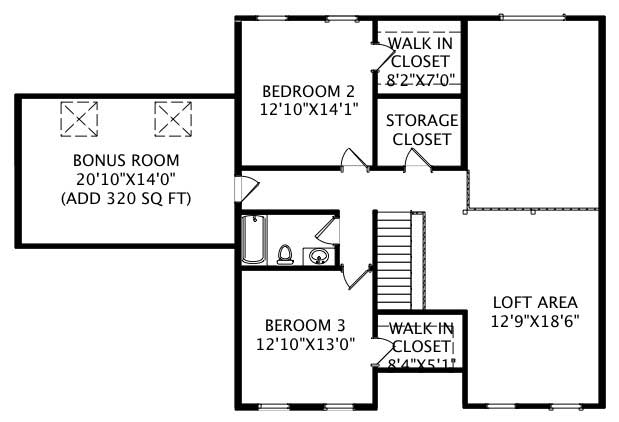 Floor Plan Second Story
