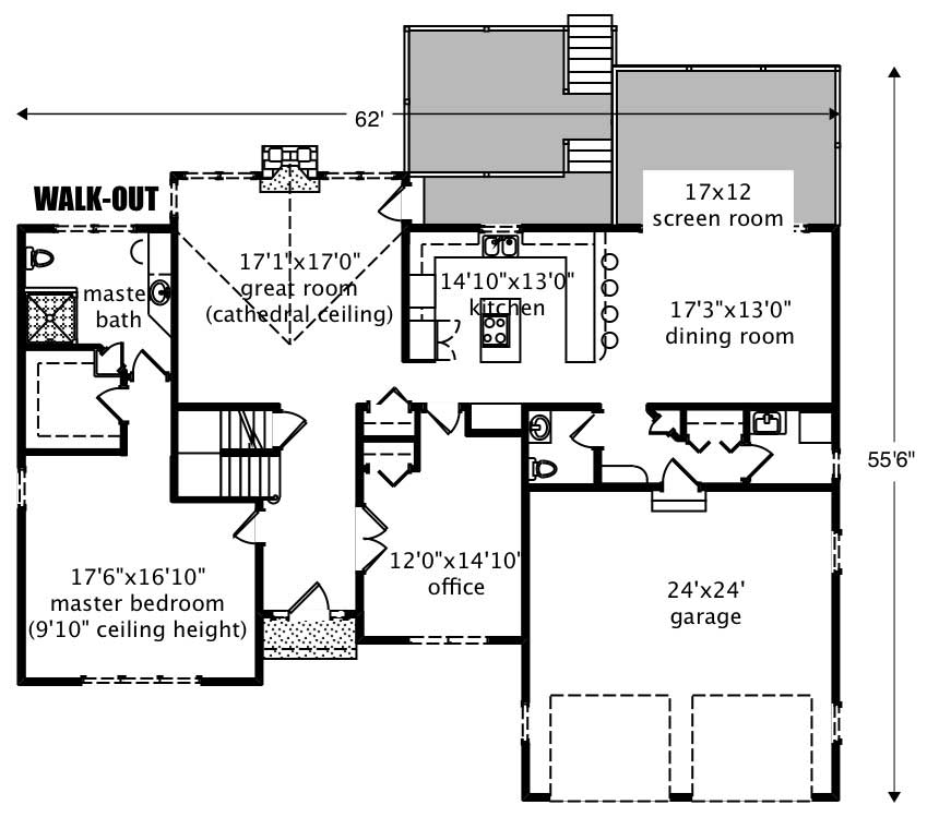 Floor Plan First Story