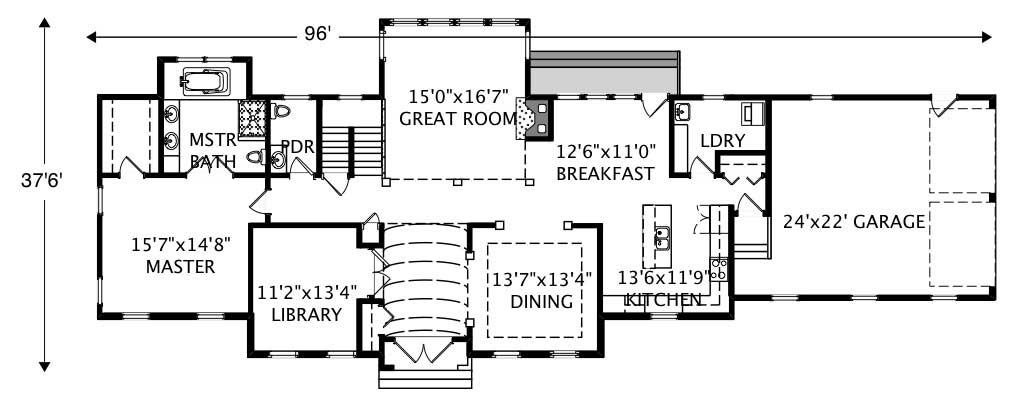 Floor Plan First Story