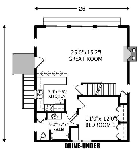 Floor Plan First Story