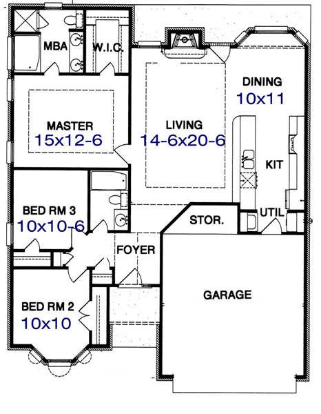 Floor Plan Main Level