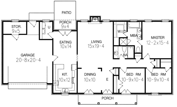 Floor Plan Main Level