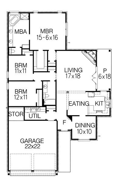 Floor Plan Main Level