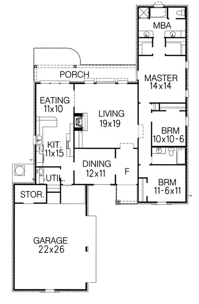 Floor Plan Main Level