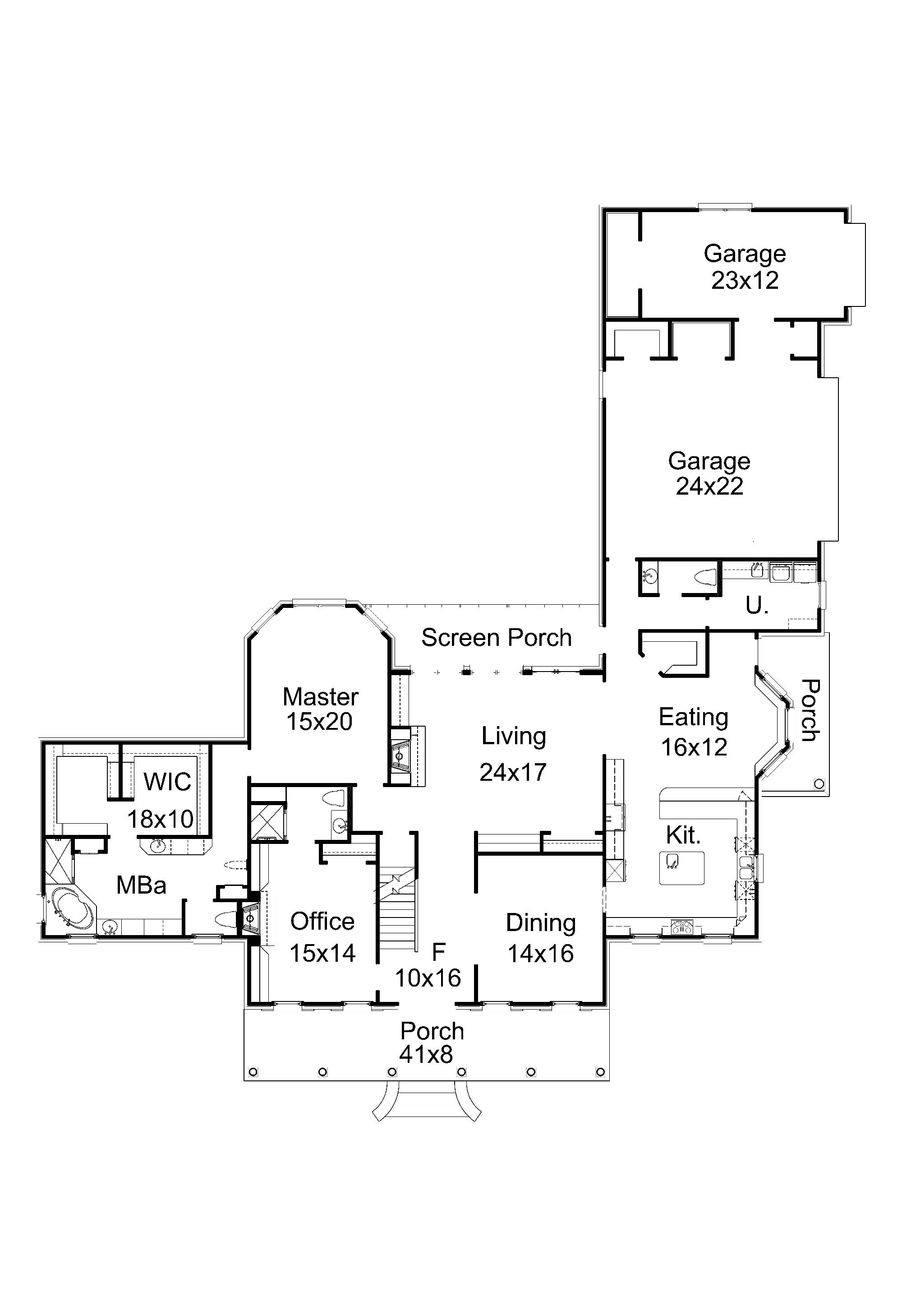 Floor Plan First Story