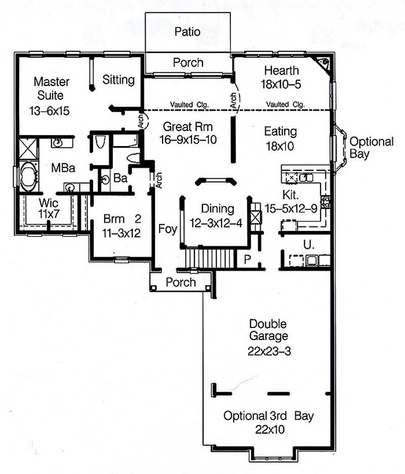 FIRST LEVEL FLOOR PLAN