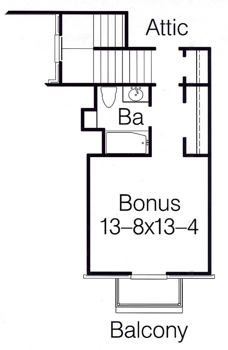 SECOND LEVEL FLOOR PLAN