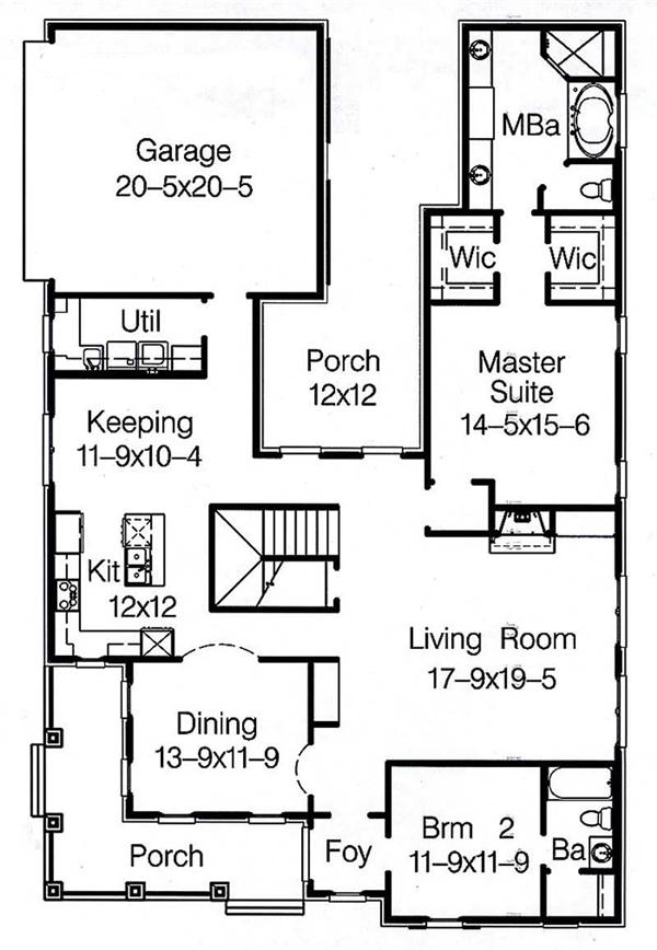 Floor Plan Main Level