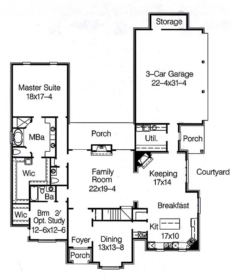 FIRST LEVEL FLOOR PLAN