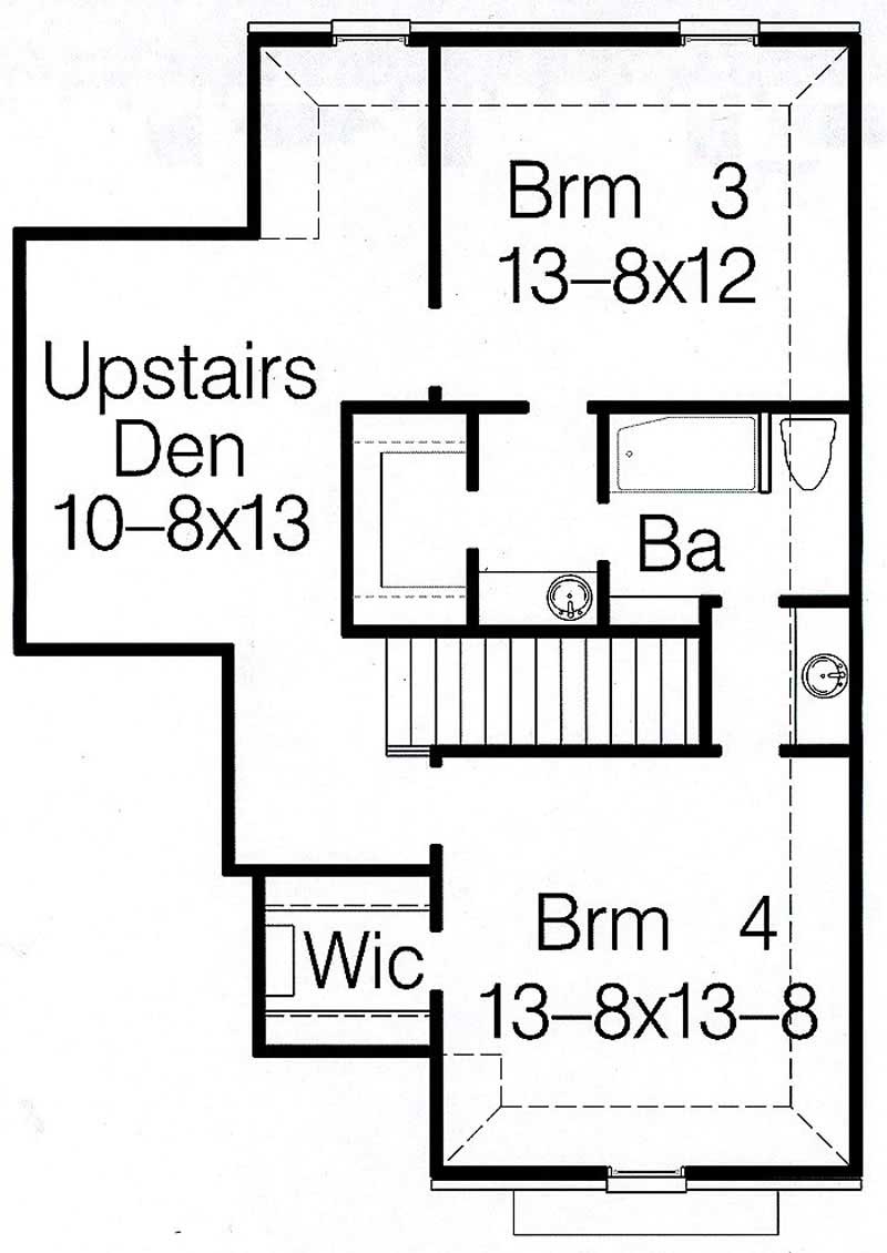 SECOND LEVEL FLOOR PLAN