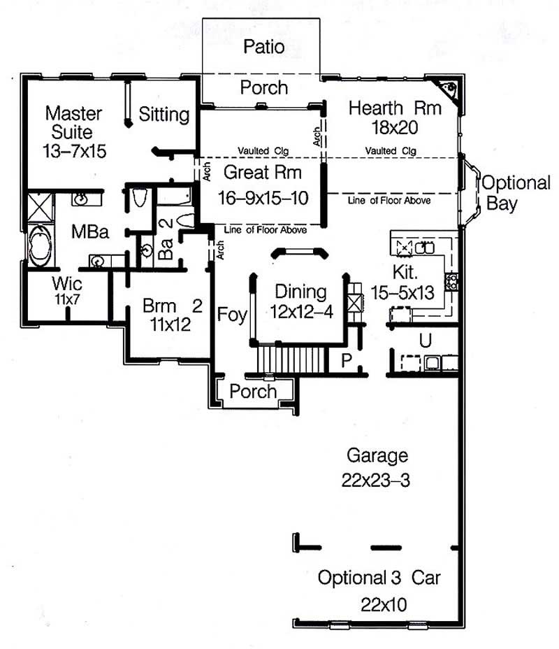 FIRST LEVEL FLOOR PLAN