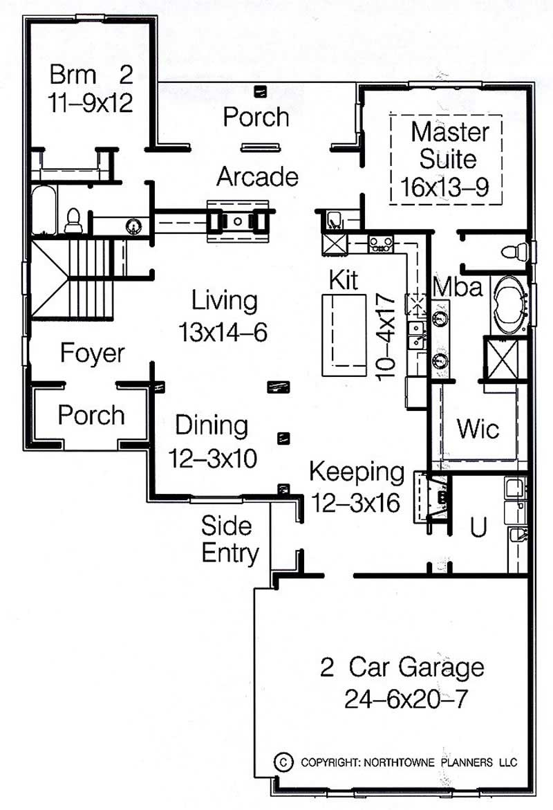 FIRST LEVEL FLOOR PLAN