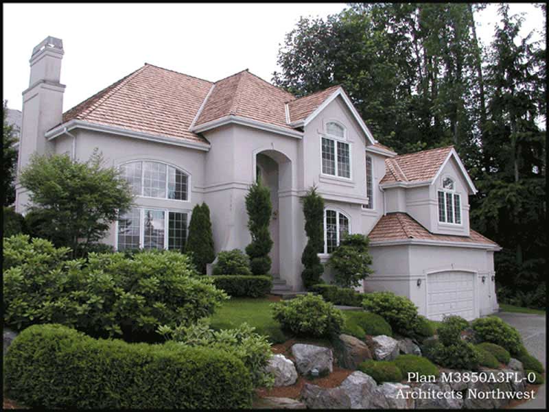 4-Bedroom, 3850 Sq Ft Craftsman Home Plan - 115-1033 - Main Exterior