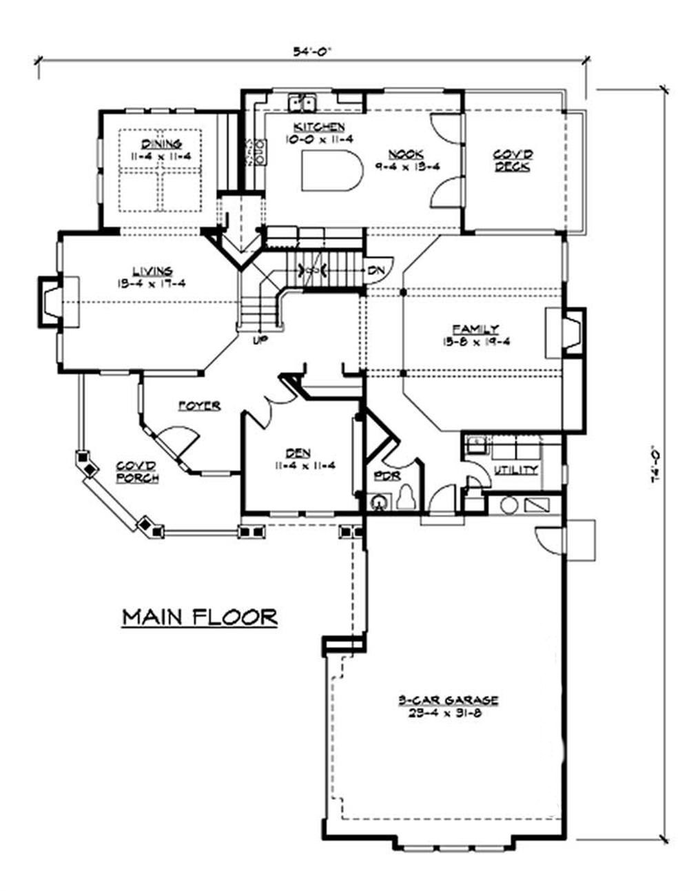 Floor Plan Main Level