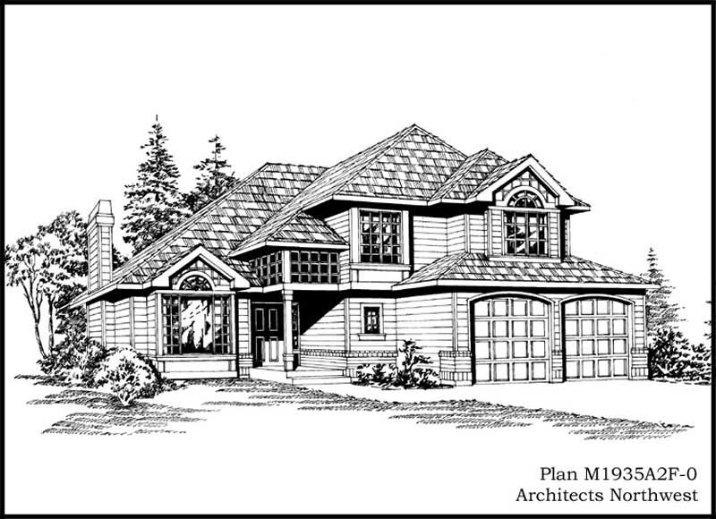 3-Bedroom, 1935 Sq Ft Craftsman House Plan - 115-1067 - Front Exterior