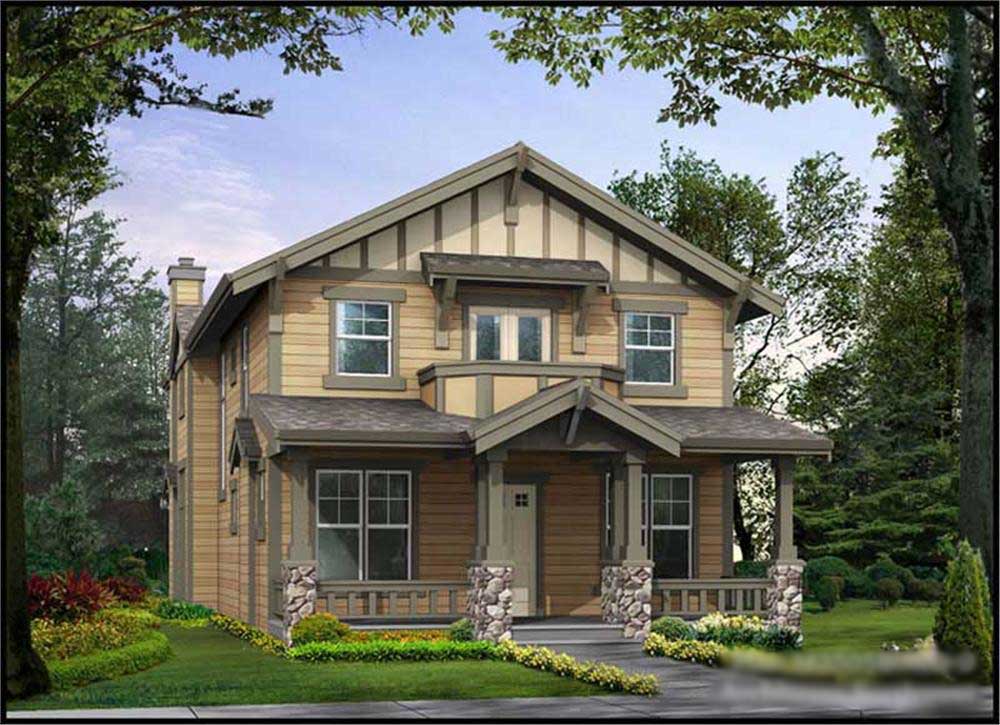 3-Bedroom, 2505 Sq Ft Ranch Home Plan - 115-1085 - Main Exterior