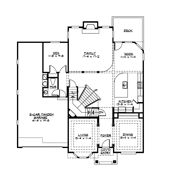 Floor Plan First Story