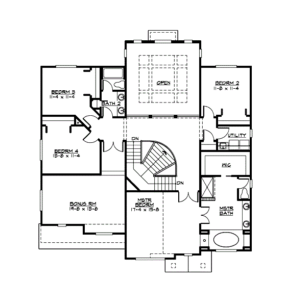 Floor Plan Second Story