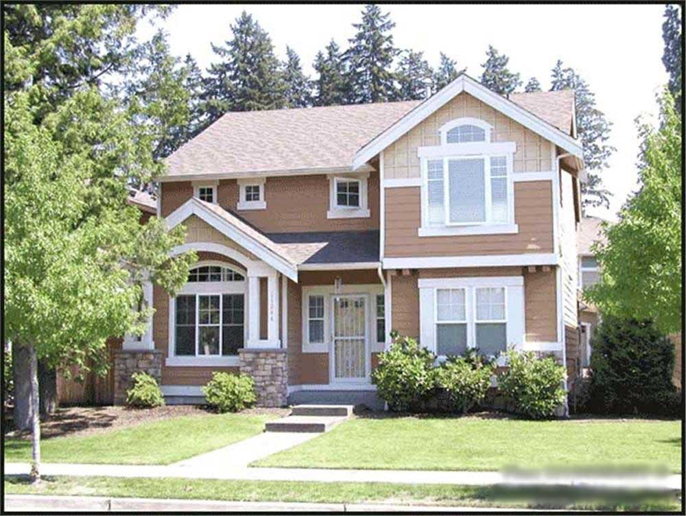 3-Bedroom, 1680 Sq Ft Ranch House Plan - 115-1265 - Front Exterior