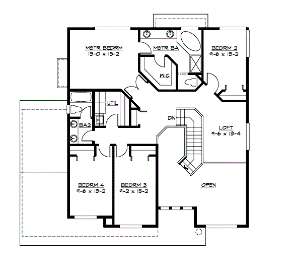 Floor Plan Second Story
