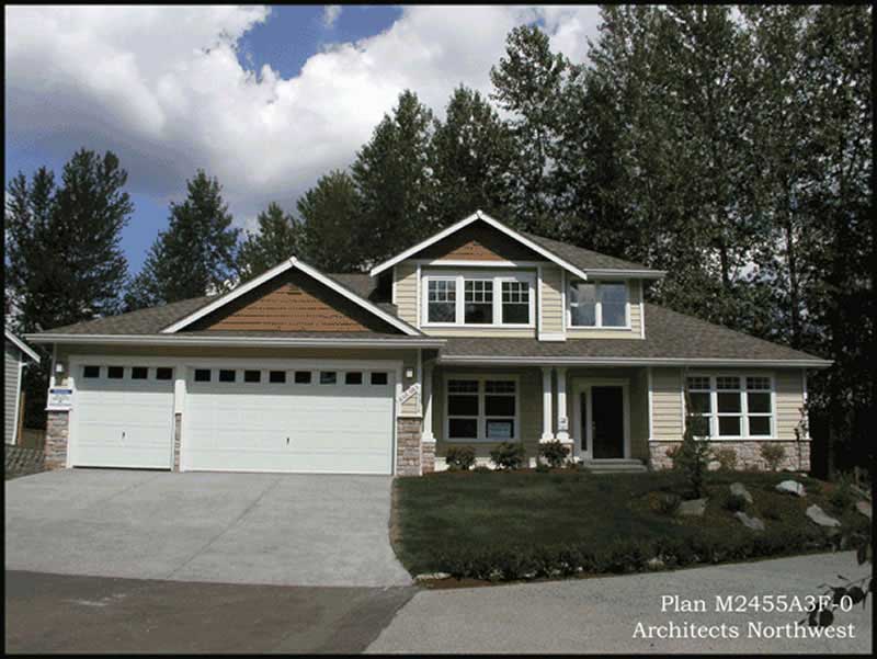 3-Bedroom, 2455 Sq Ft Country House Plan - 115-1394 - Front Exterior