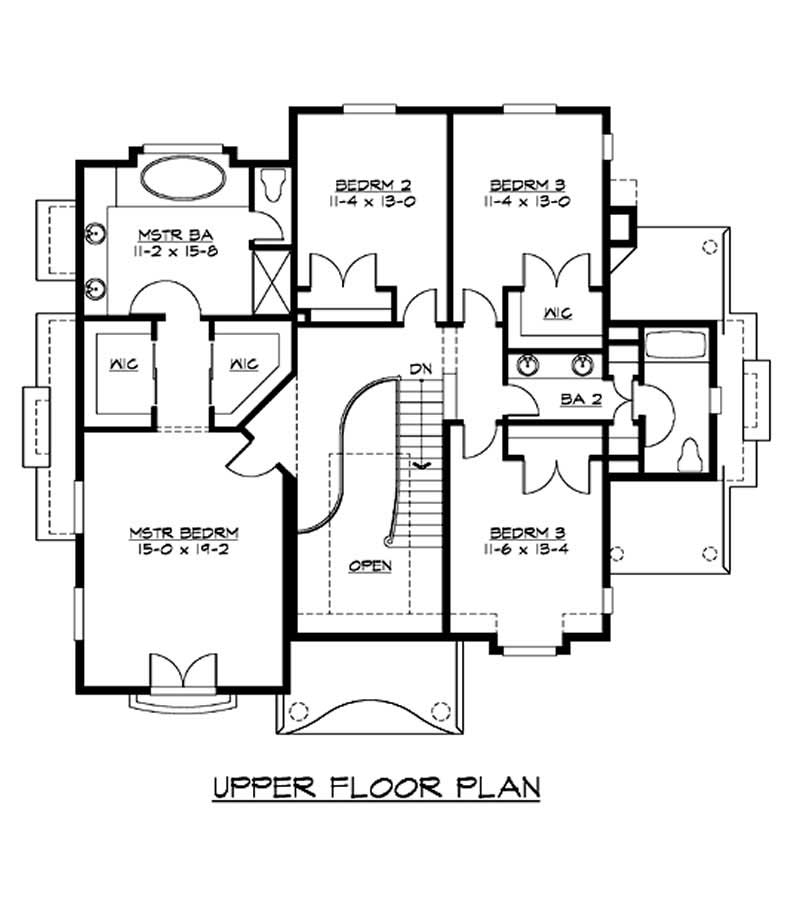 Floor Plan Second Story