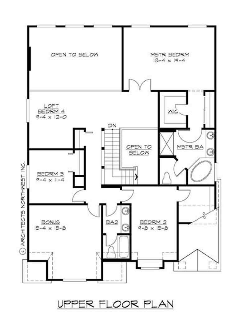 Floor Plan Second Story